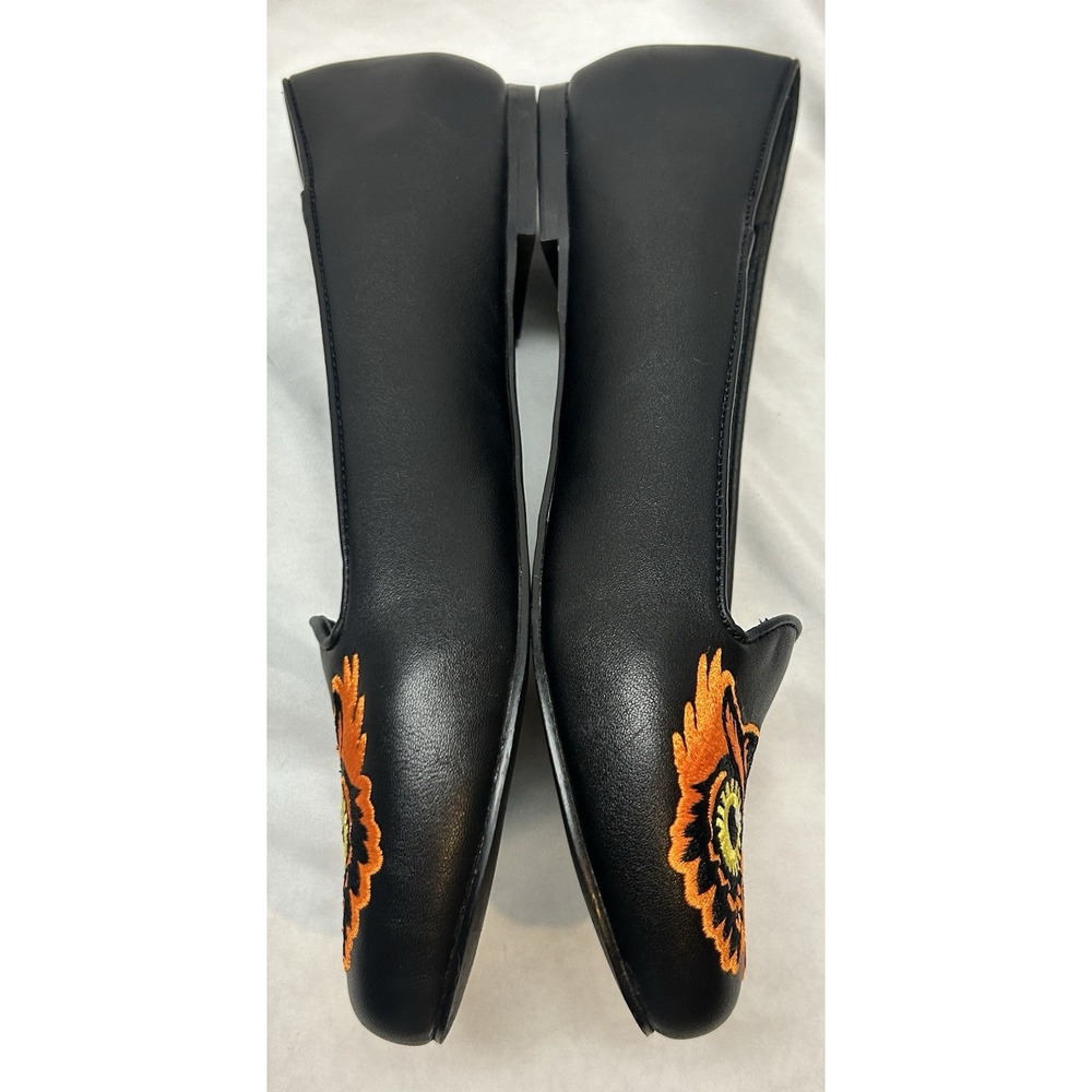 Strange Cult Owl Women's Slip On Flats Size 8 Spooky Halloween Witch Goth - Picture 2 of 7